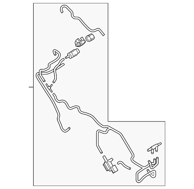 Vacuum Hose - Audi (06M-131-055-FE) image 0